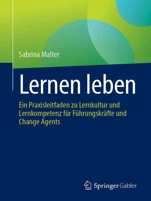 Title details for Lernen leben by Sabrina Malter - Available